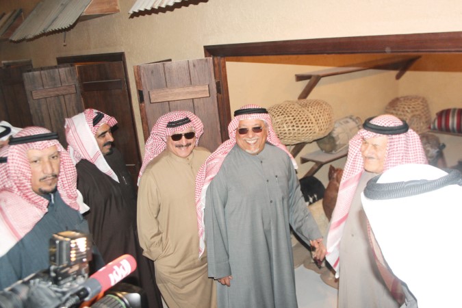 الشيخ علي الجراح في بيت العثمان﻿