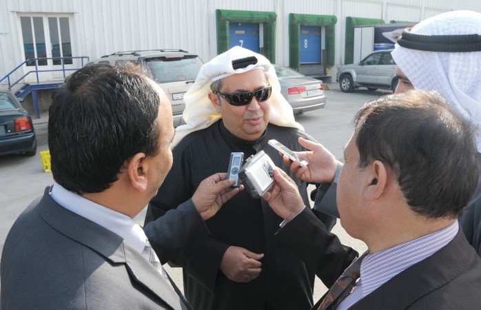 عدنان الخرافي متحدثا﻿