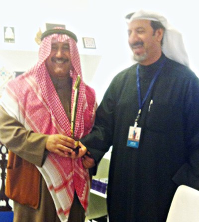 الشيخ فهد الجابر وفريد العلي﻿