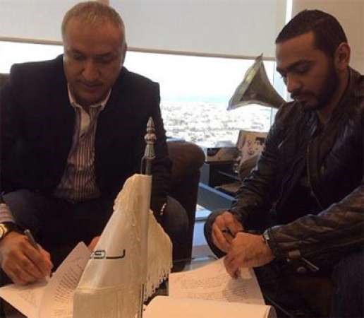 عمرو دياب يغيب عن حفل توقيع انضمام تامر حسني لروتانا
