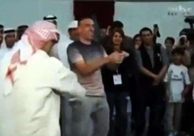 بالفيديو..فرانك ريبيري يرقص "اليولة" في الإمارات 