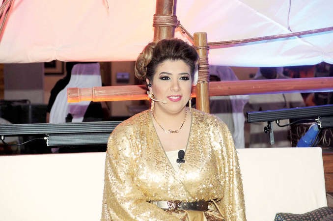 غادة الرزوقي في سهرة حصاد 2013