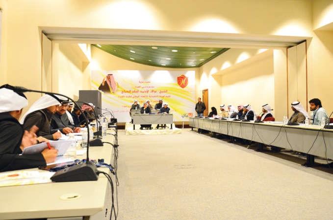 الحضور في احدى جلسات المؤتمر﻿