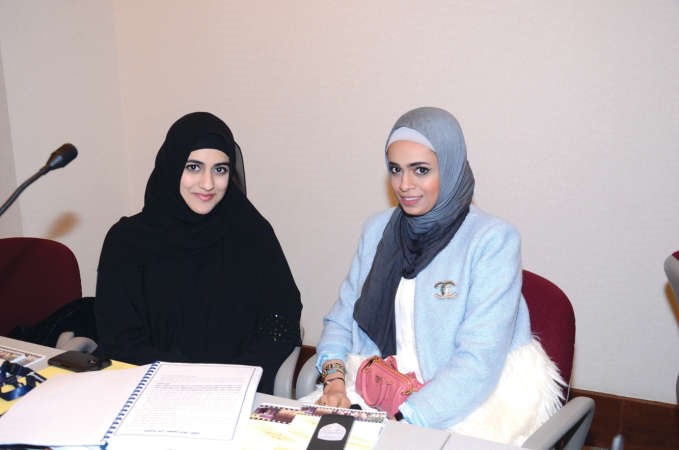 مشاركتان في الفعاليات﻿