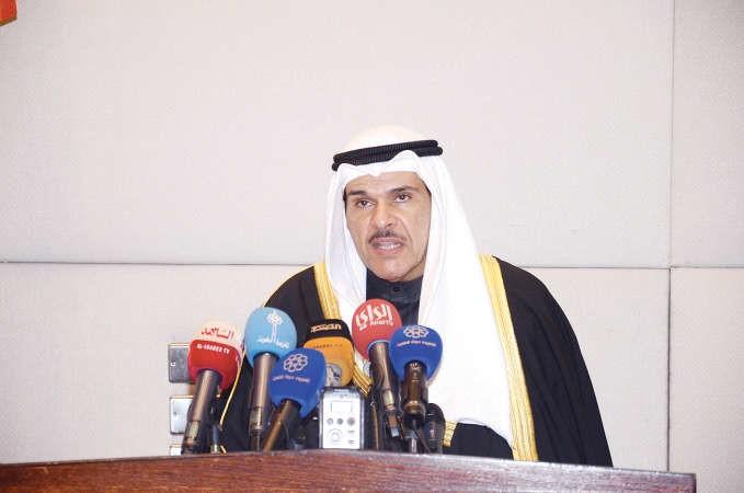الشيخ سلمان الحمود يلقي كلمته