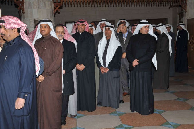 جانب من المهنئين والمباركين