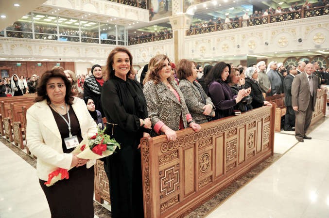 الزميلة دنرمين الحوطي ونجلاء النقي في مقدمة الحضور