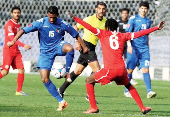 شريدة الشريدة قدم مستوى جيدا امام البحرين﻿