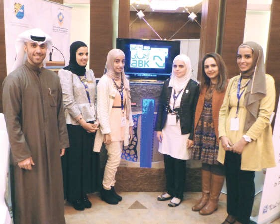 جانب من رعاية الاهلي لطلبة كلية الهندسة والبترول بجامعة الكويت