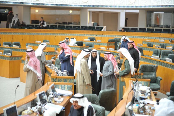 النواب والوزراء خلال الجلسة
﻿