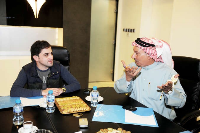 السلمان وحوار مع مدير التحرير الزميل محمد الحسيني حول حال الدراما في الفترة الاخيرة