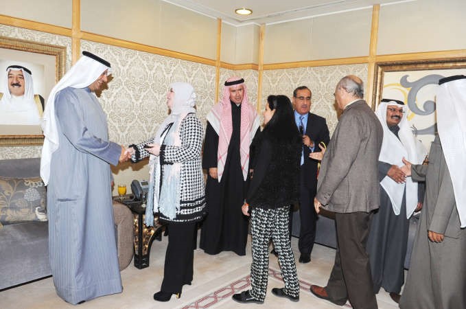 تهنئة من مجموعة من العاملين بالصحة