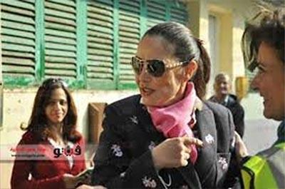بالصور.. أناقة شريهان يوم الاستفتاء تلفت الانظار