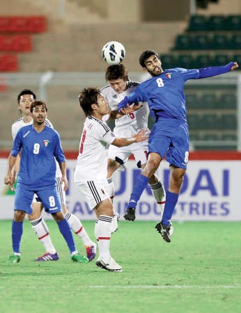 الازرق الاولمبي قدم مستوى جيدا امام اليابان ﻿