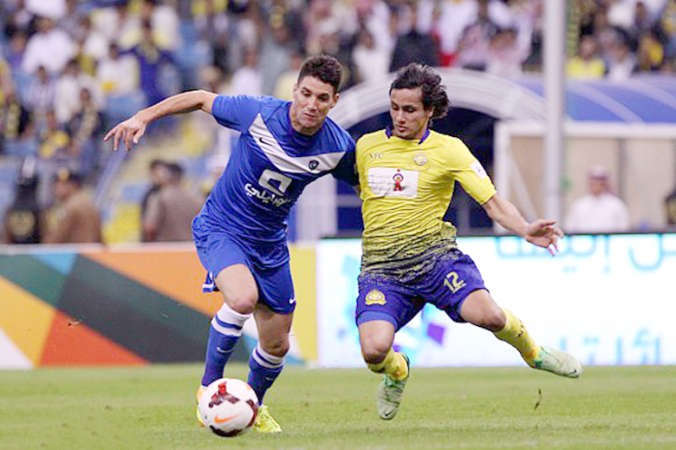 السباق كان محموما بين النصر والهلال ايضا خلال فترة الانتقالات الشتوية﻿