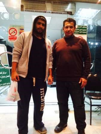  لحظة خروج الطالب محمد المطيري من مستشفى الشروق بسلام