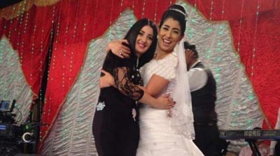 الراقصة "صافينار" تحيي زفاف آيتن عامر وحورية فرغلي في فيلم جديد