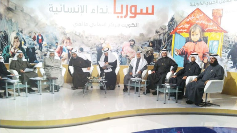 رؤساء الجمعيات الخيرية داخل تلفزيون الكويت