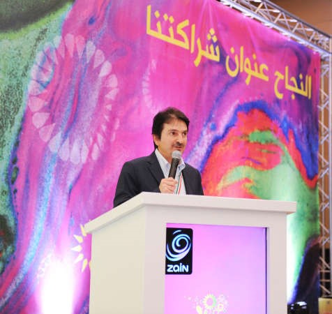 شفيق السيد عمر متحدثا اثناء كلمة الافتتاح
﻿