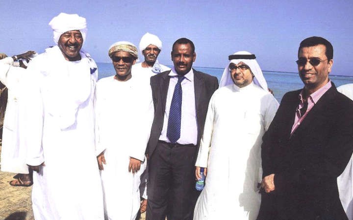  جانب من زيارة السفير طلال منصور الهاجري لولاية البحر الاحمر السودانية 