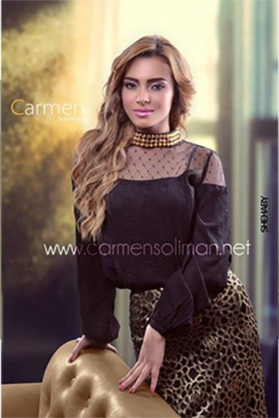 كارمن سليمان بقمة الجمال والأونوثة في آخر صورها