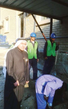 م محمد بوشهري خلال الجولة