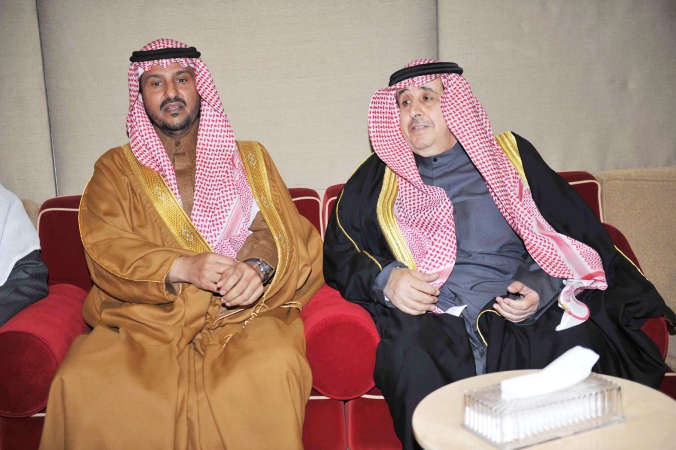 عبدالعزيز الخالدي والامير دبندر سلمان بن محمد ال سعود﻿