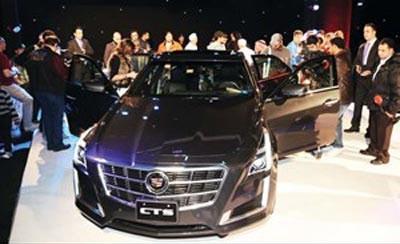 كاديلاك CTS 2014 الجديدة كليا