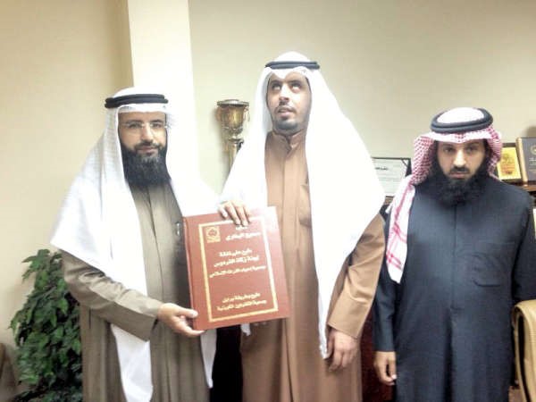 سعود المطيري وفايز العازمي وناصر بن شوق