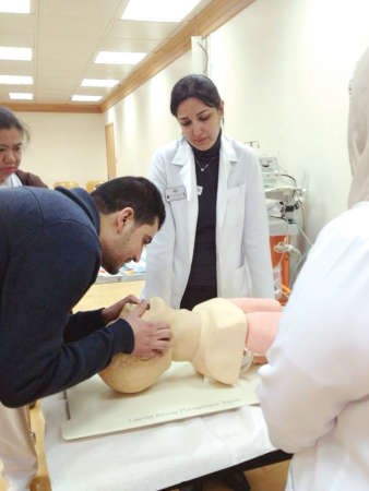 دهدى الفودري خلال الدورة