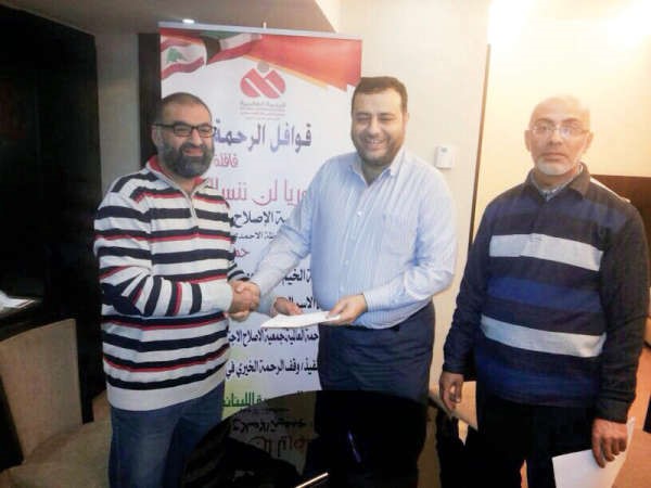 توقيع عقد انشاء مخيمين في منطقة عكار