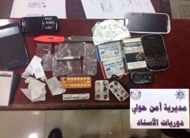 المضبوطات في القضية الثانية ﻿