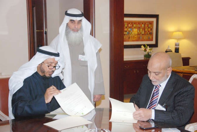 دعبدالله المعتوق ودهاني البنا يوقعان مذكرة التفاهم