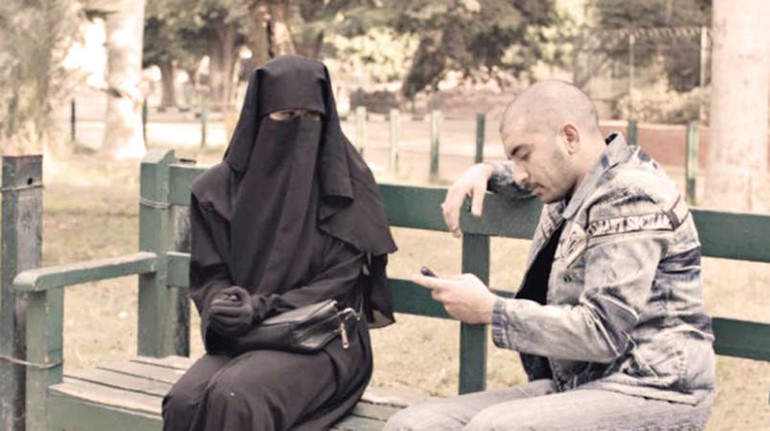 مي سليم بالنقاب﻿