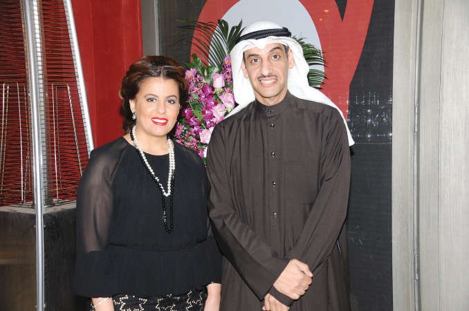 محمد العنجري وحرمه نجلاء الخراشي 