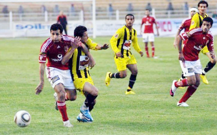 مواجهة قويةبين الاهلي والمقاولون اليوم 