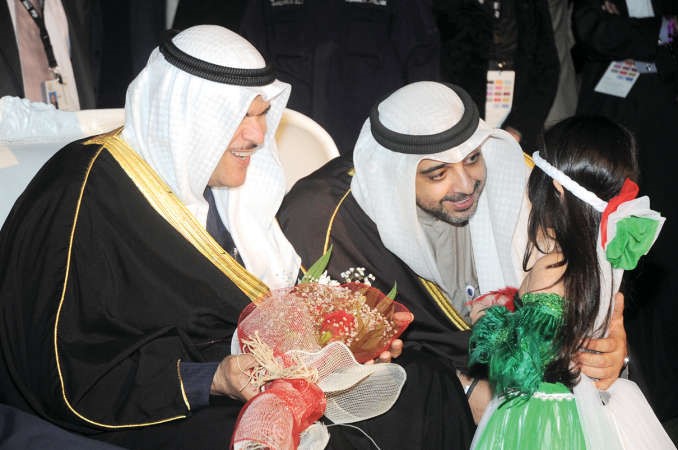 استقبال بالورود