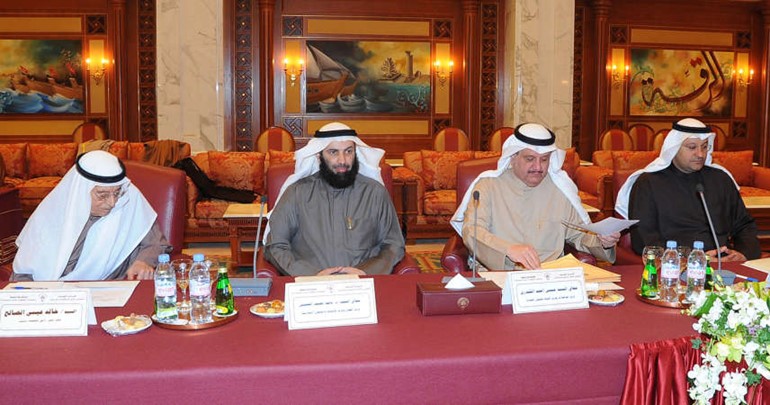 دعلي العبيدي وعيسى الكندري ودنايف العجمي وخالد الصالح
