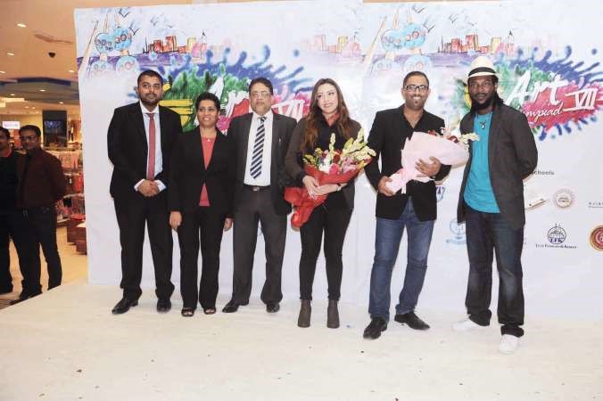 تكريم الفنانين اسعد بوناشي ومها المنصور