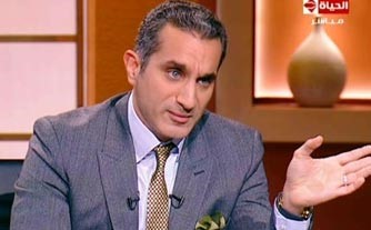 بالفيديو.. باسم يوسف: لا أؤيد ترشح المشير السيسى للرئاسة.. و اعود على ام بي سي مصر لأن روحها مصرية