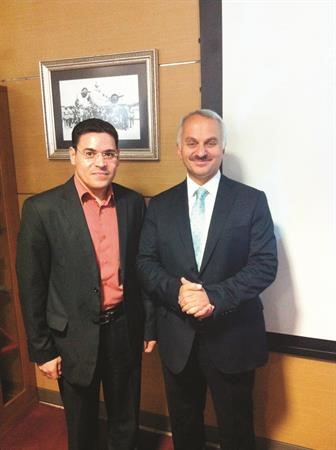 دتيميل كوتيل والزميل مسعد حسني﻿