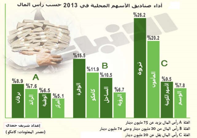 صناديق الأسهم تواصل أداءها الجيد للعام الثاني
