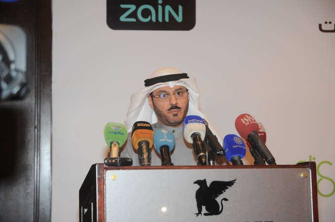 مناصر الكندري يلقي كلمته﻿