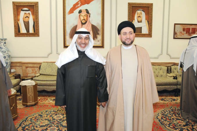 السيد عمار الحكيم ودمحمد البصيري