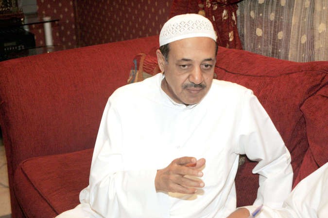 الفنان عبدالامام عبدالله في احد اعمالة التفزيونية﻿