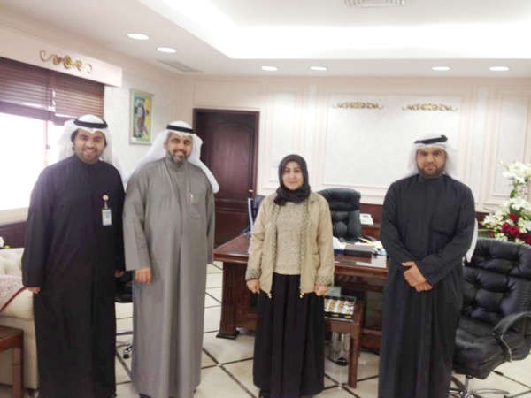 مشعان السعيدي وفاطمة الكندري وسلطان المغري ووليد الشمري