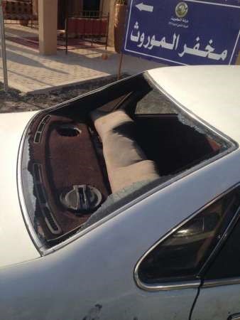 سيارة احد المستهترين