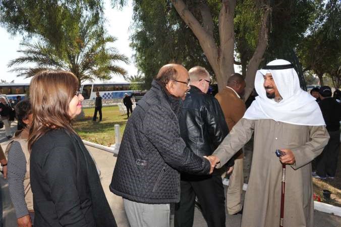 الشيخ علي الجابر مرحبا بالسفير الهندي﻿