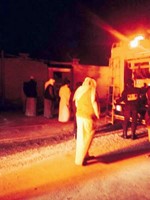 مواطنون ورجال اطفاء انقذوا الخيول ﻿