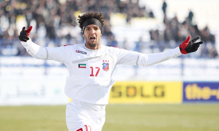 عصام جمعة يطير بالكويت الى الدور الثالث بعد تسجيله هاتريك في مرمى لوكوموتيف﻿